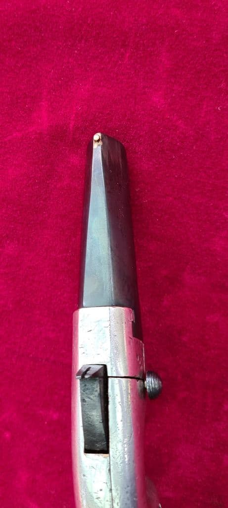 A scarce early model American Moore's patent .41 rimfire Derringer. Circa 1861-1863. Ref 3882.
